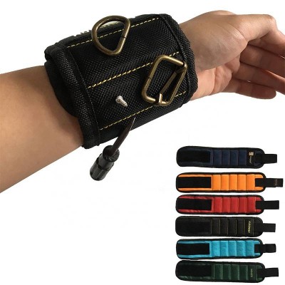 High Duty Strong Magnetic Wristband With 5 Powerful Magnets Magnetic Bracelet Tool