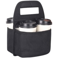 4 Cup Portable Coffee Cup Holder 4 Holders Coffer Drink Carrier