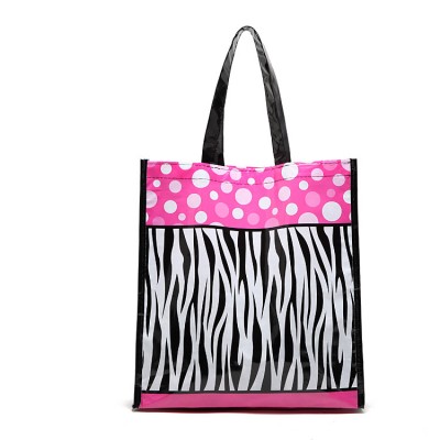 Girls Stylish Waterproof Large Multi-function Shopping Tote Bag for Grocery Store Bottles Books Magazines Cosmetics