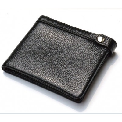 Men Functional Folding Pu Wallet Foldable Card Holder Bag for Bill license ID Credit Card Car keys