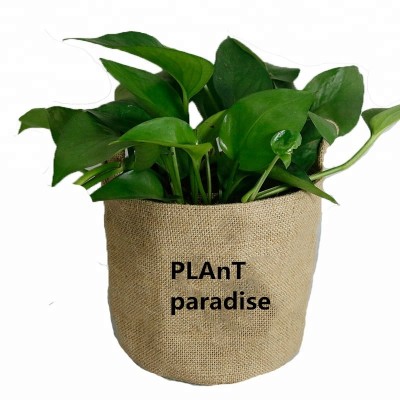 Round shape plant grow bags  jute planter bag