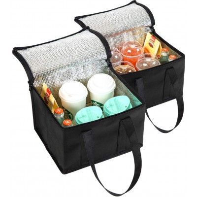 Small Drink Meal Soft Non Woven Lunch Insulated Bag with Strong Straps