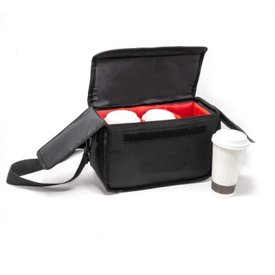 Reusable Coffer Cup Holder Bag Insulated Drink Caddy for 3 Cups